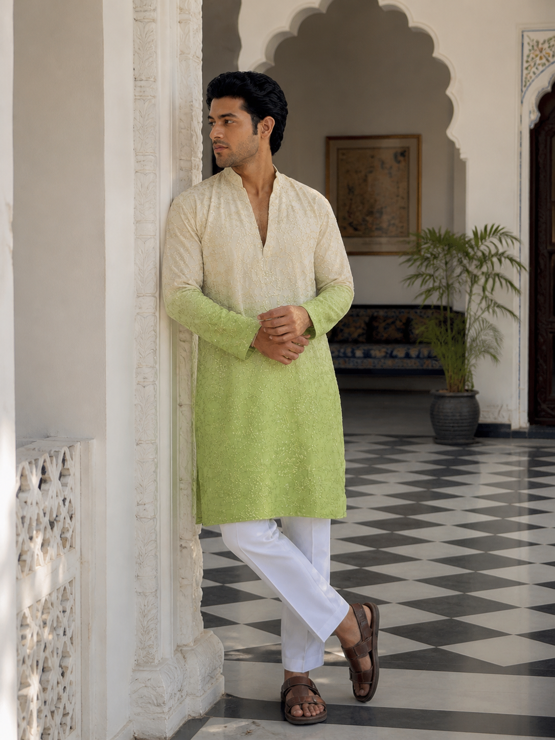 PALLAV OMBRE KURTA
