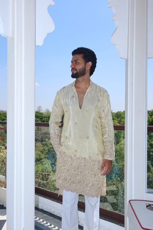 RESHAM REKH KURTA